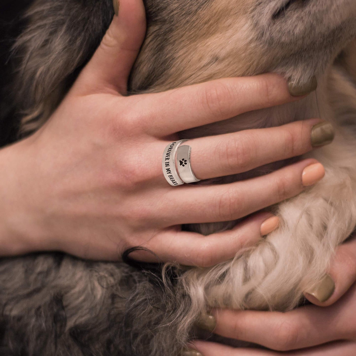 Forever In My Heart Twist Ring