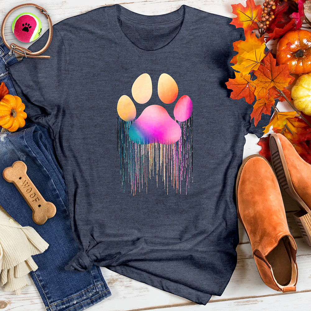 Rainbow Paw Cloud Tee