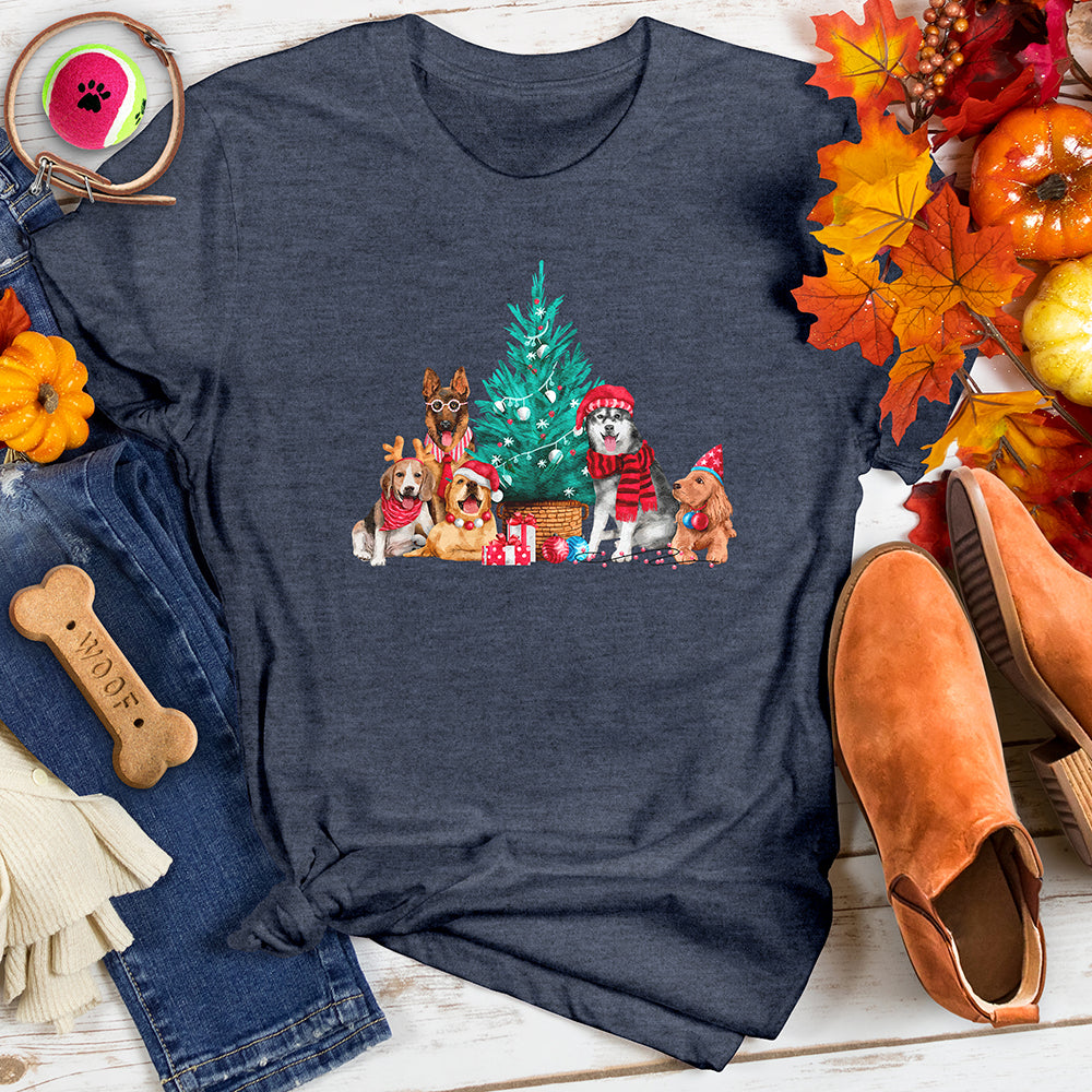 Christmas Dogs Tee