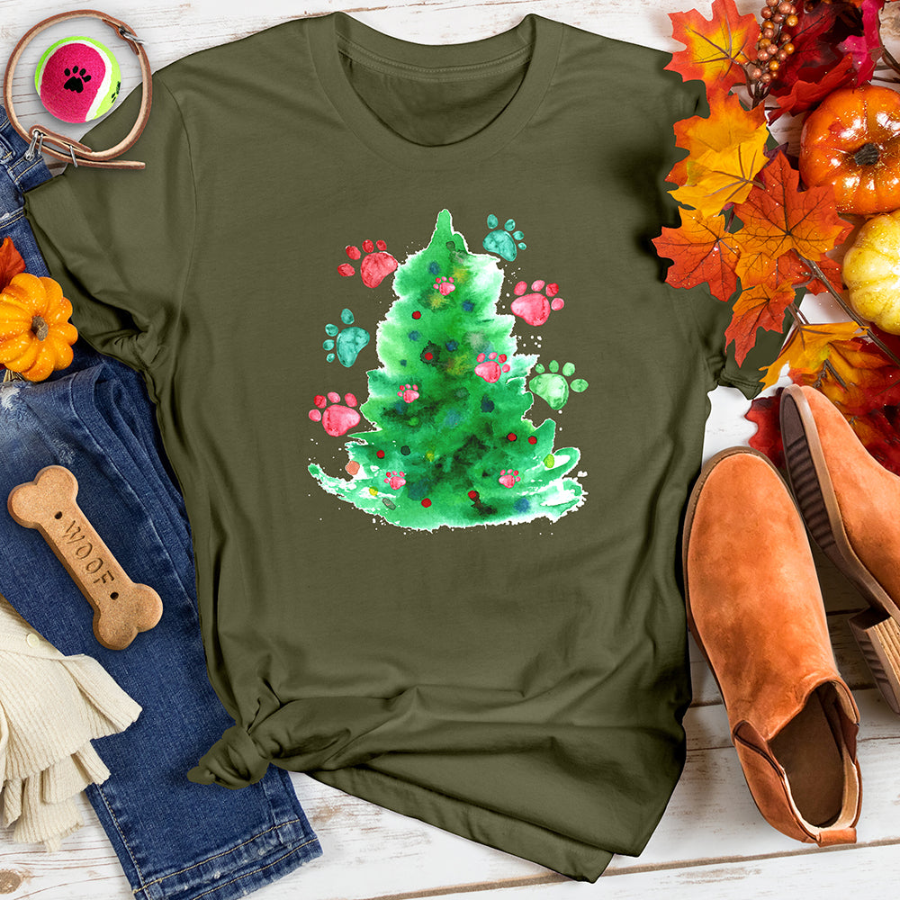 Paws and Pine Festive Tee