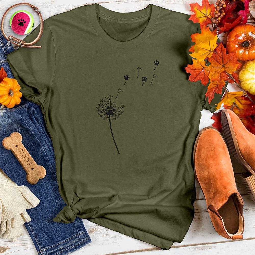 Dandelions Paw Tee
