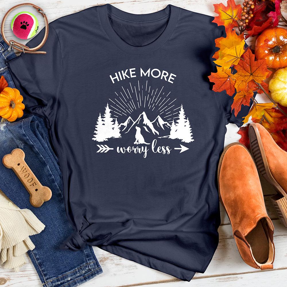 Hike More Worry Less Arrow Tee