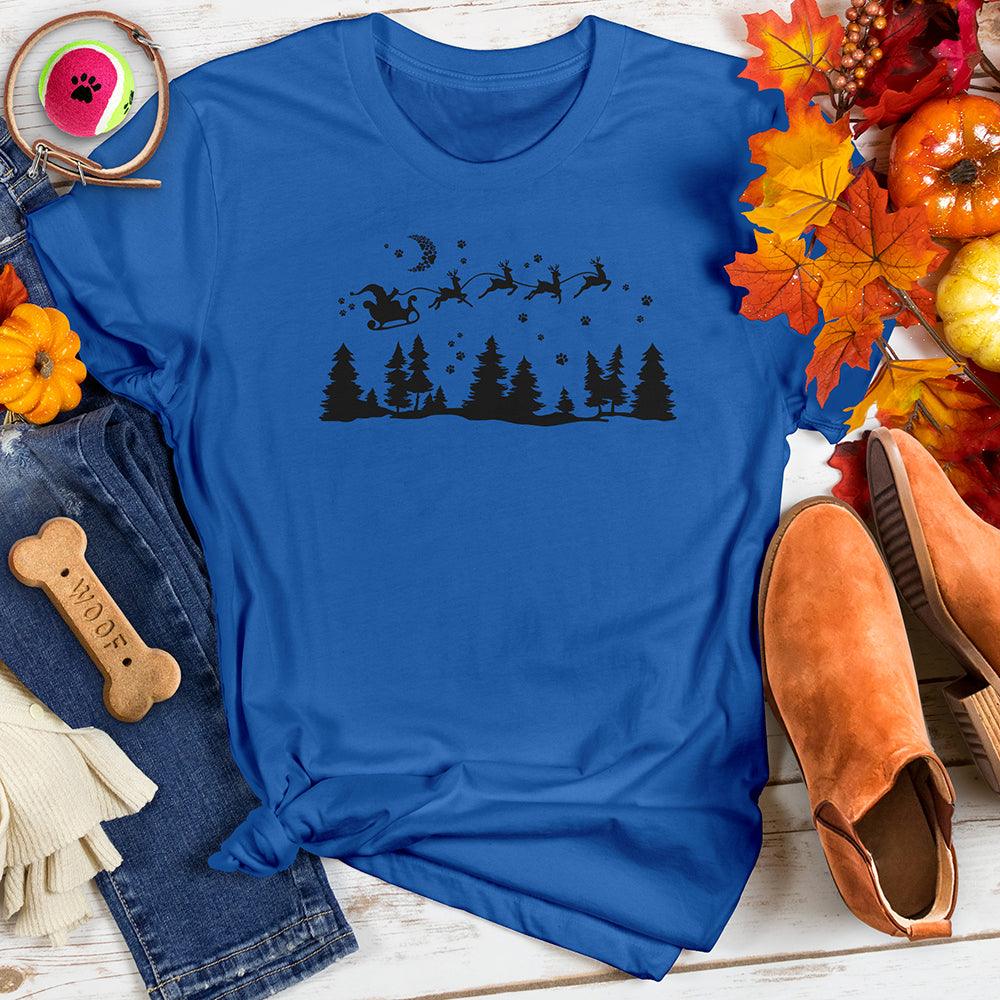 Paw Moon Santa Tee