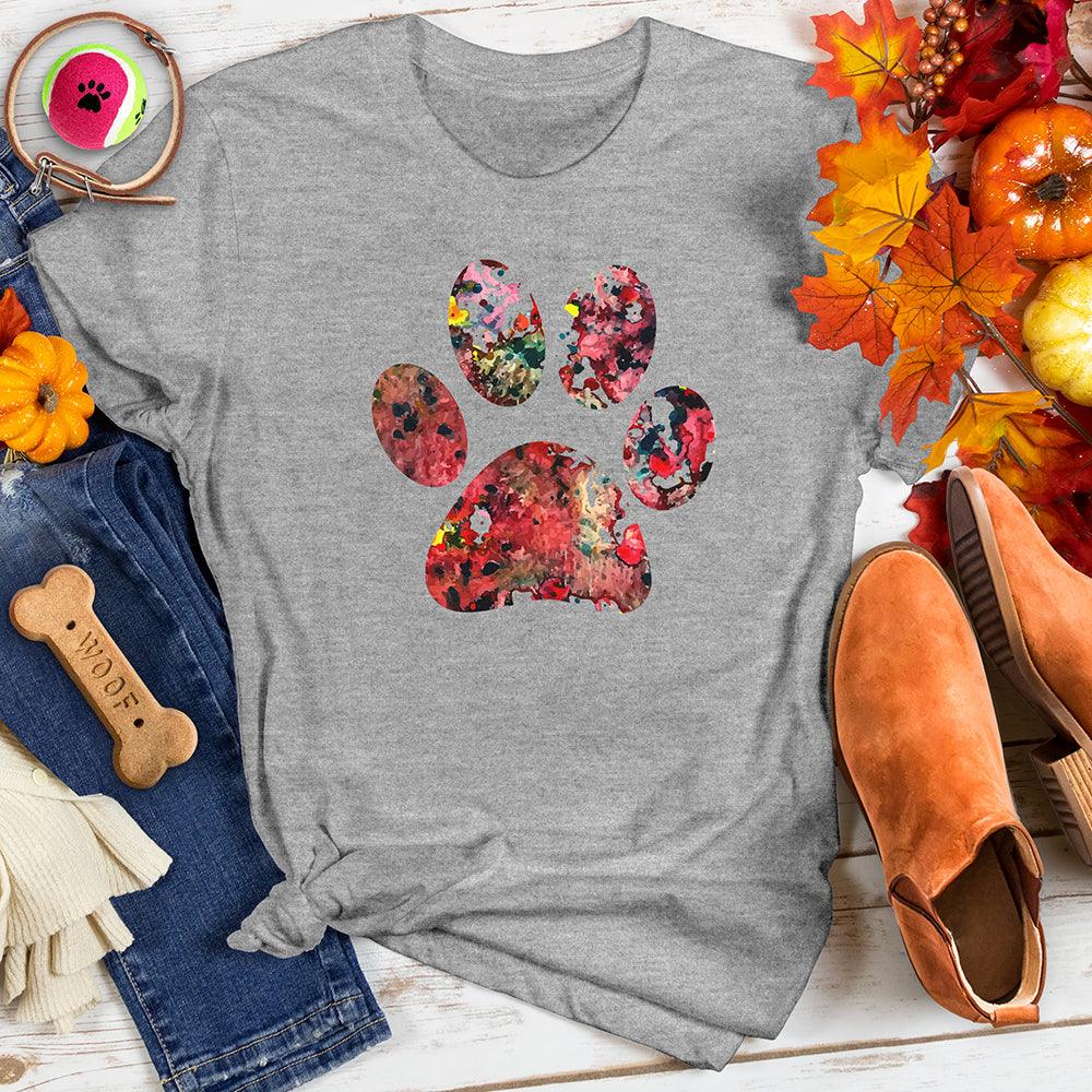 Watercolor Paw Tee