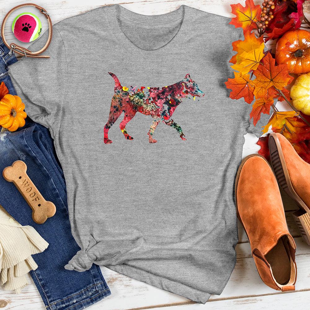 Wandering Dog Watercolor Tee