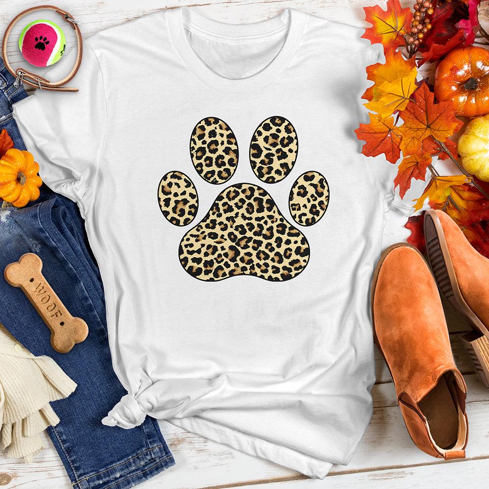 Leopard Paw Print Tee