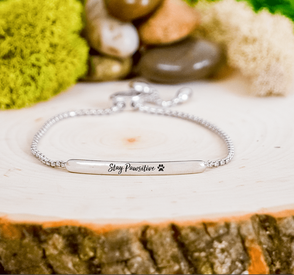 Stay Pawsitive Bracelet