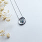 Paw Halo Birthstone Necklaces