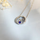 Paw Heart Birthstone Necklaces