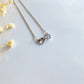 Infinity Birthstone Paw Print Necklaces