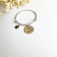 Stay Pawsitive Charm Bangle