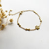 Golden Paw & Bones Link Bracelet