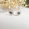 Snowflake Opal Paw Drop Earrings