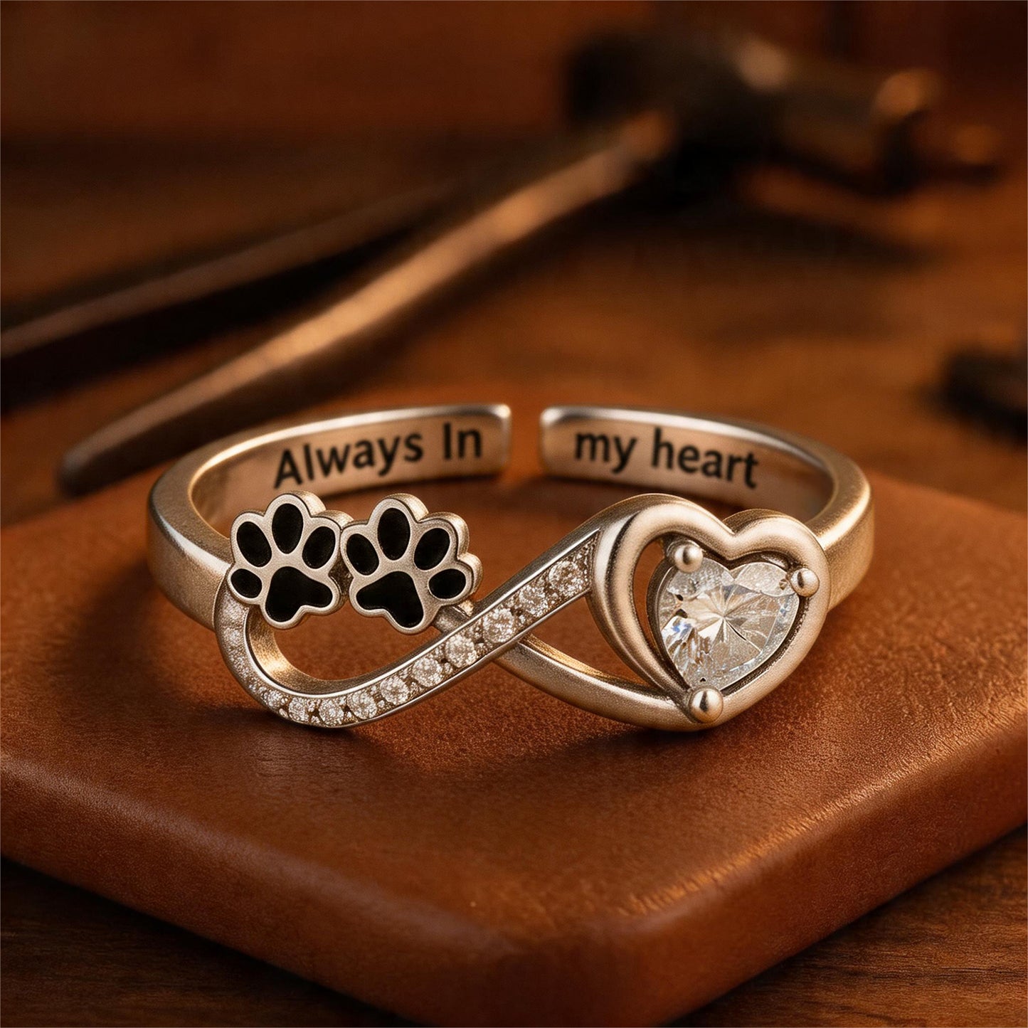 Always in My Heart Infinity Ring