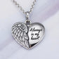 Angel Paw Memorial Necklace