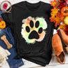 Pastel Paw Splash tee