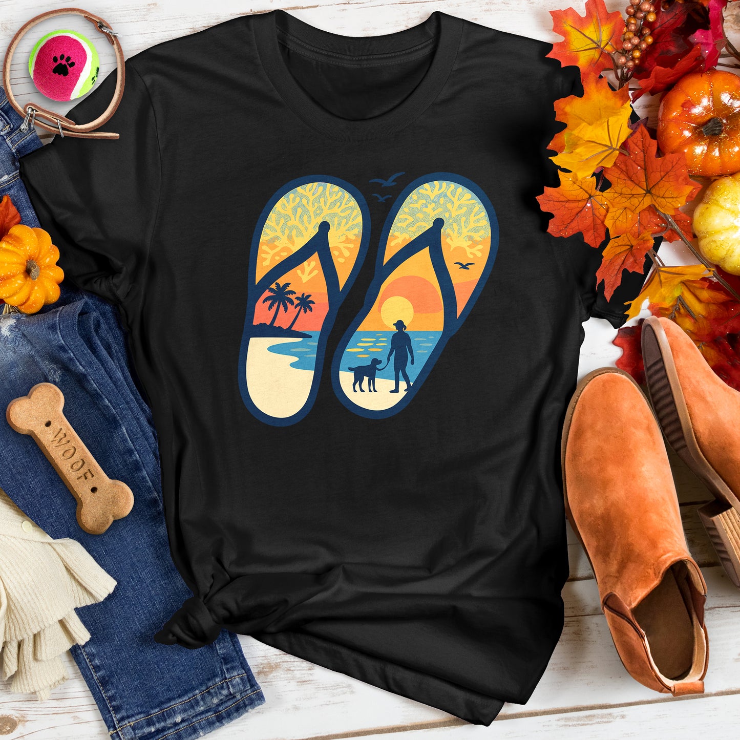 Flip Flop Sunset Tee