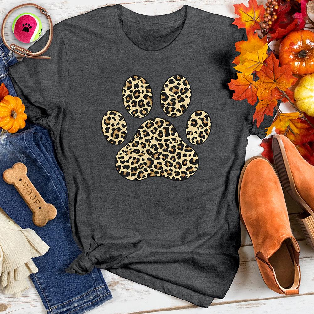 Leopard Paw Print Tee