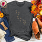 Cheetah Paw Print Path Tee