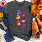 Vibrant Paw Splash Tee