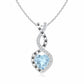 Eternal Love Heart Pendant Necklace