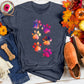 Vibrant Paw Splash Tee