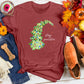 Stay Pawsitive Christmas Tee