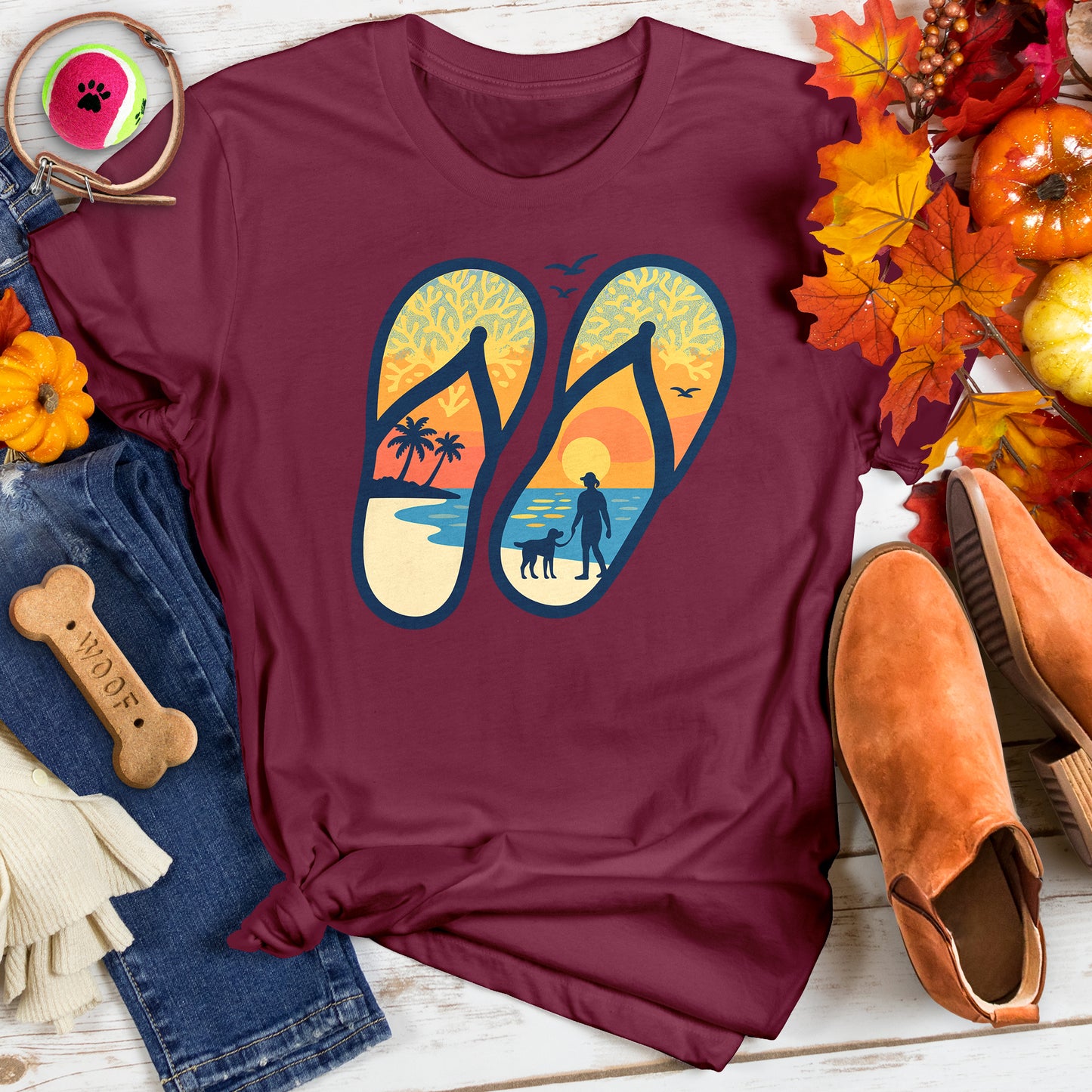 Flip Flop Sunset Tee