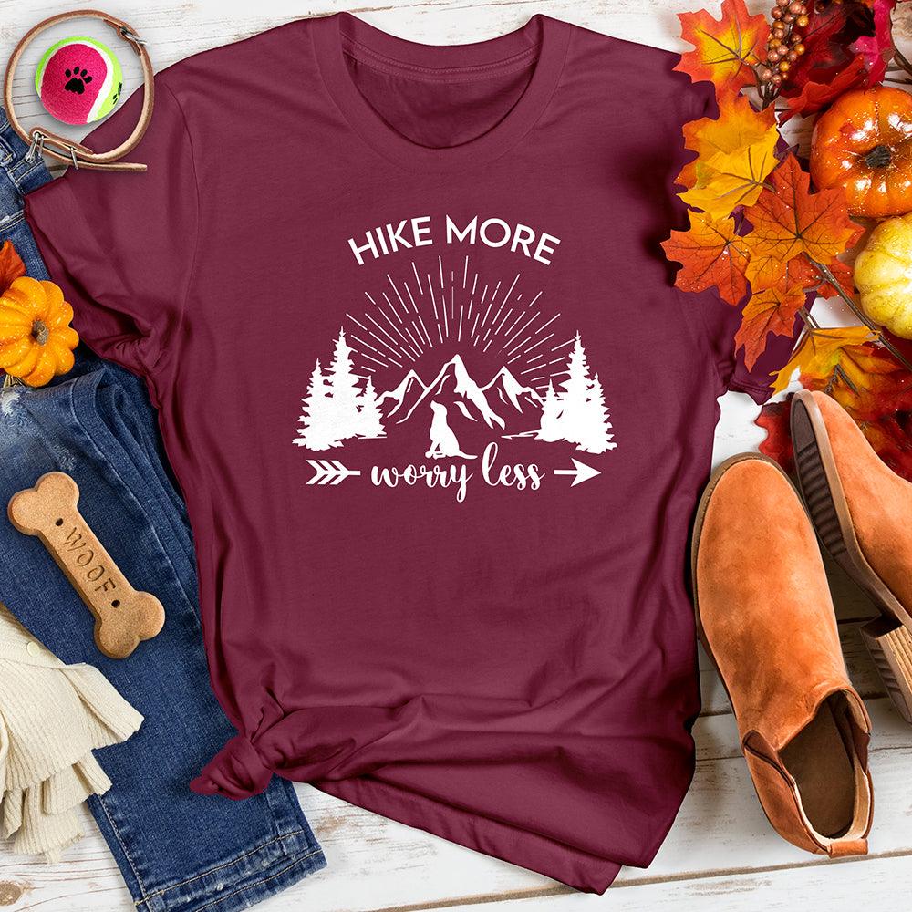 Hike More Worry Less Arrow Tee