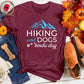 Hiking and Dogs Kinda Day Tee