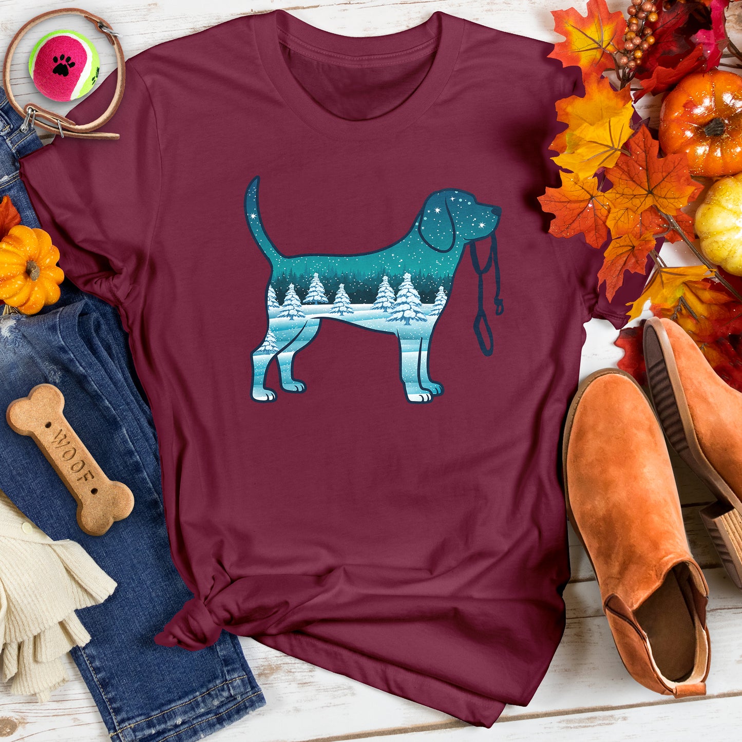 Winter Walk Pup Tee