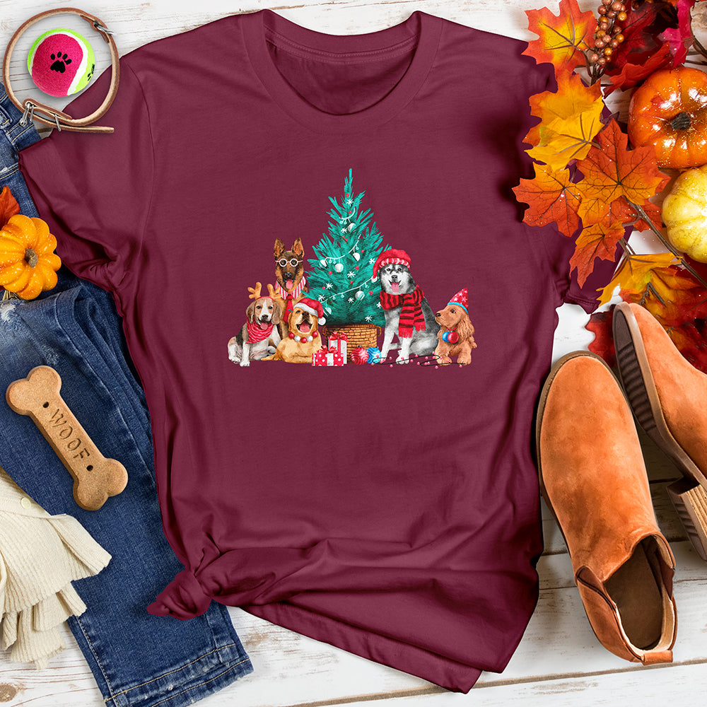 Christmas Dogs Tee