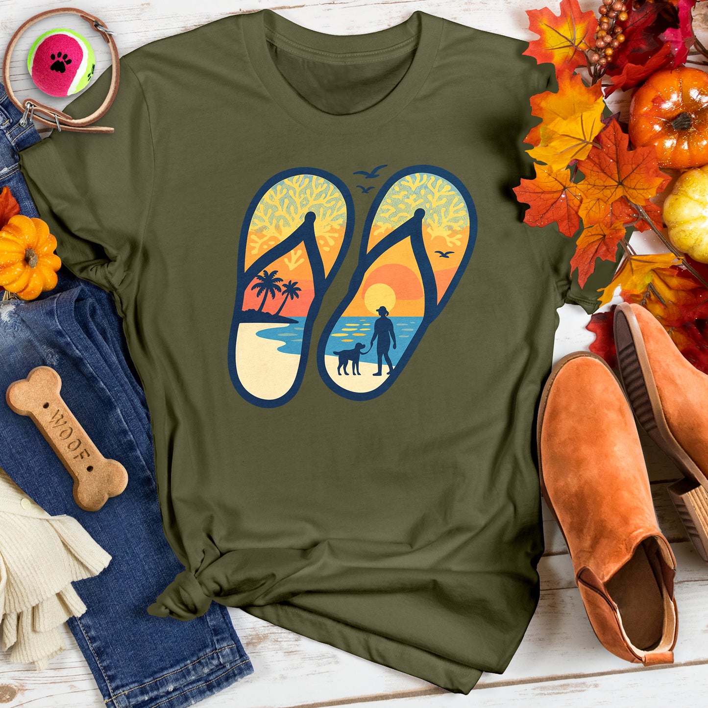 Flip Flop Sunset Tee