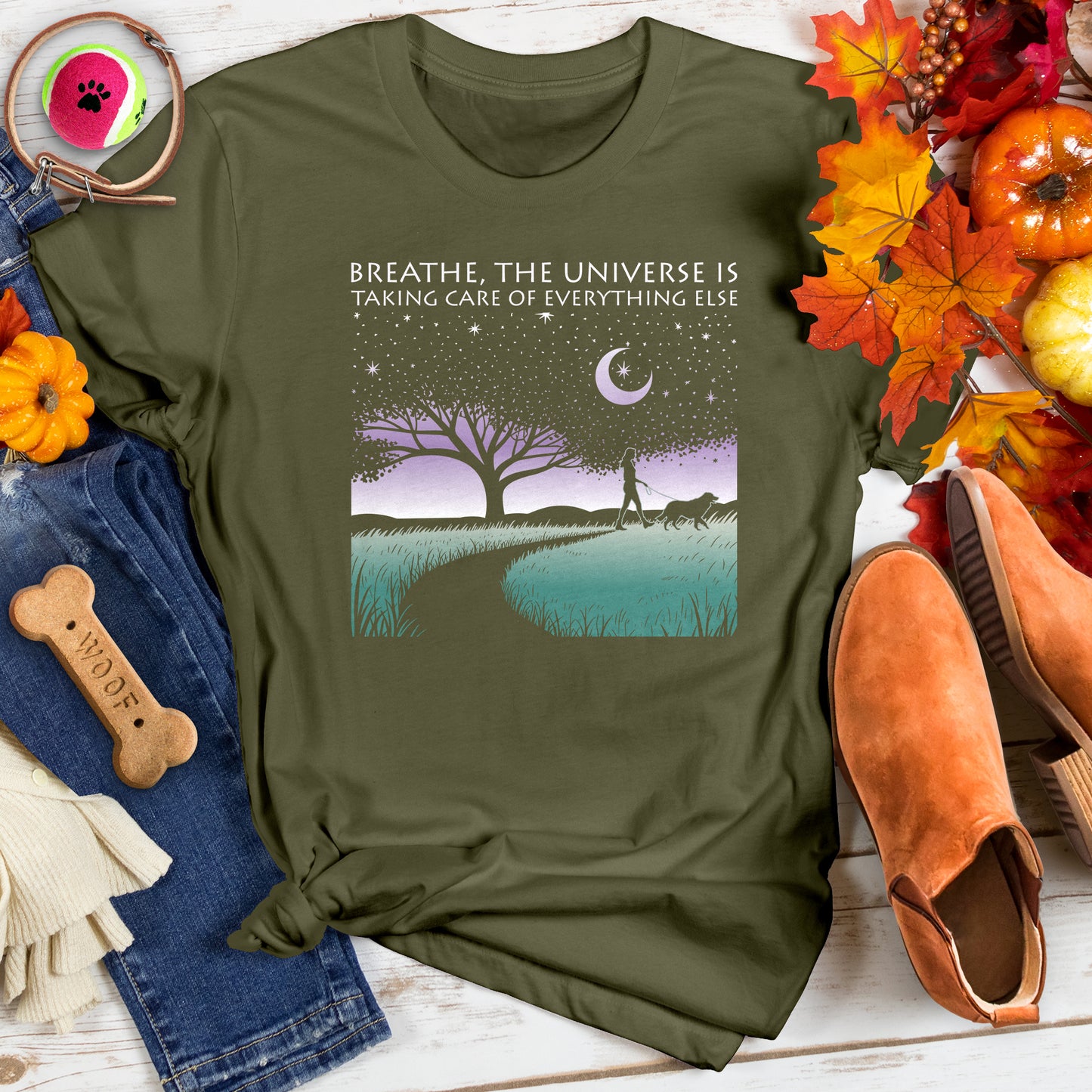 Breathe Universe Moonwalk Tee