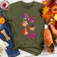 Vibrant Paw Splash Tee