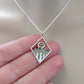 Paw Sunset Mountain Necklace
