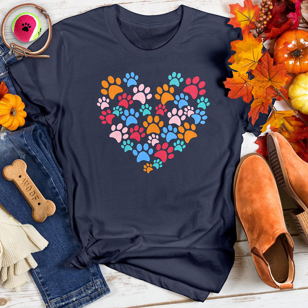 Pawprints of Joy Tee