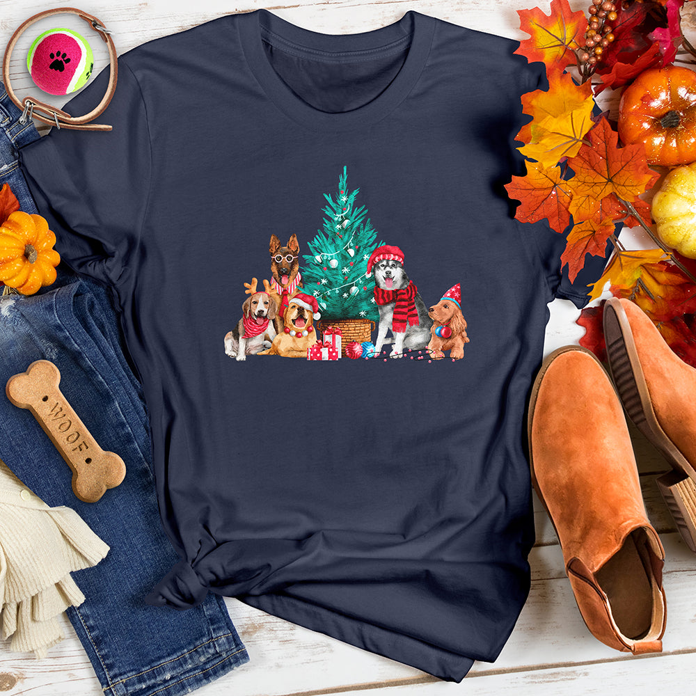 Christmas Dogs Tee