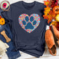 Paw of Love Abstract Tee