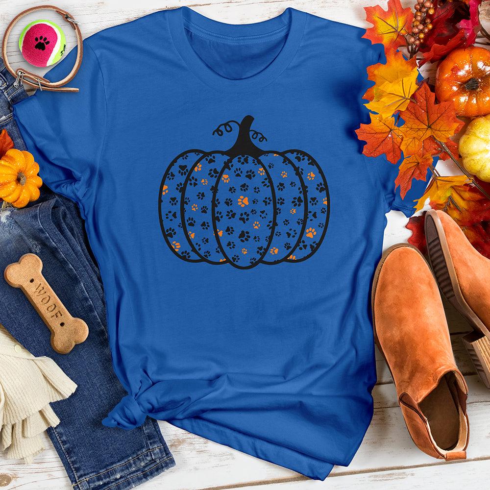 Pumpkin Paw Print Tee