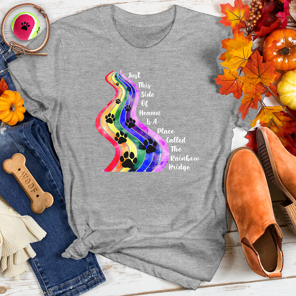 Paw Trail Rainbow Road Tee