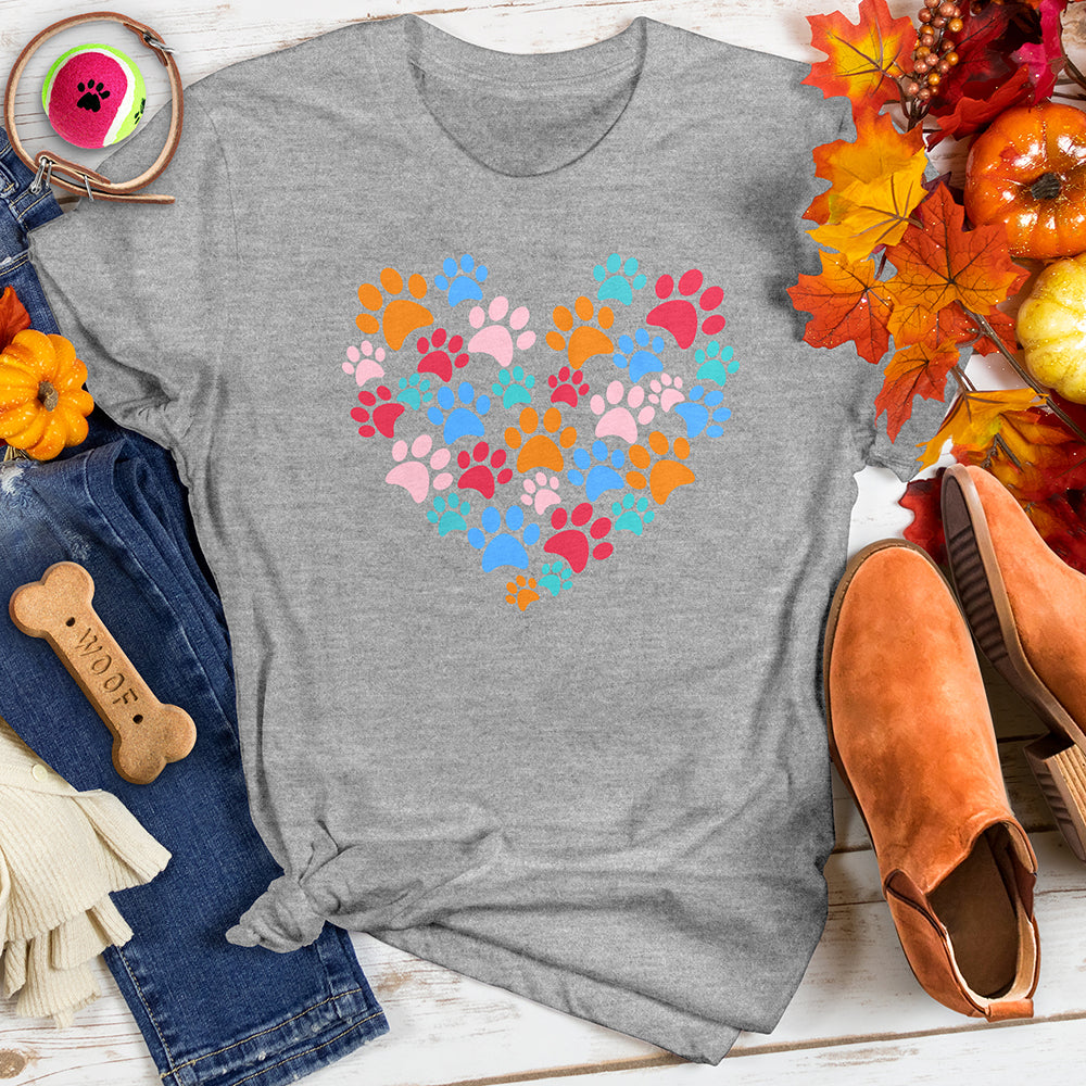 Pawprints of Joy Tee