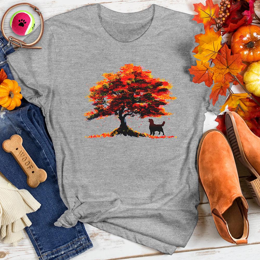 Foliage Dog Tee