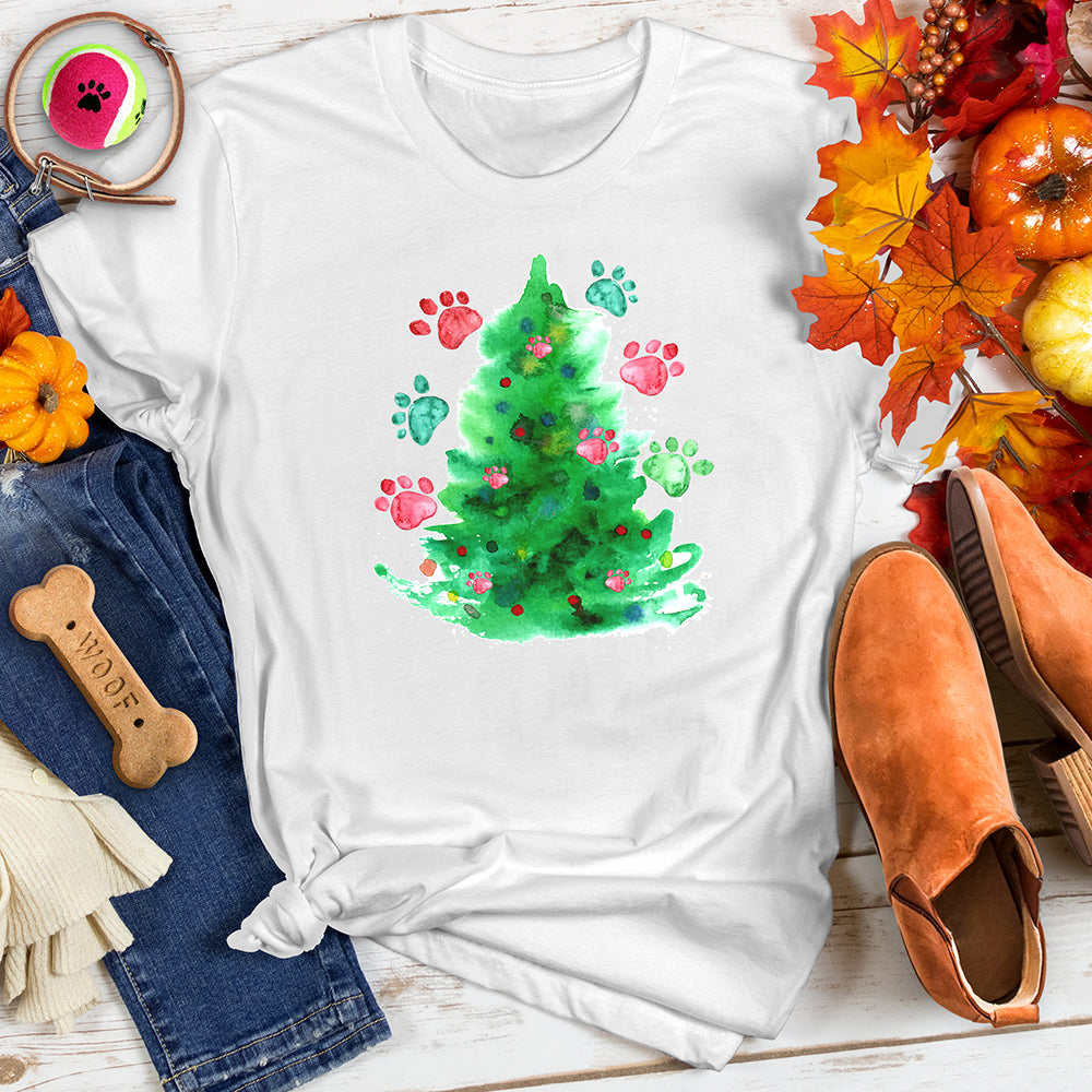 Paws and Pine Festive Tee