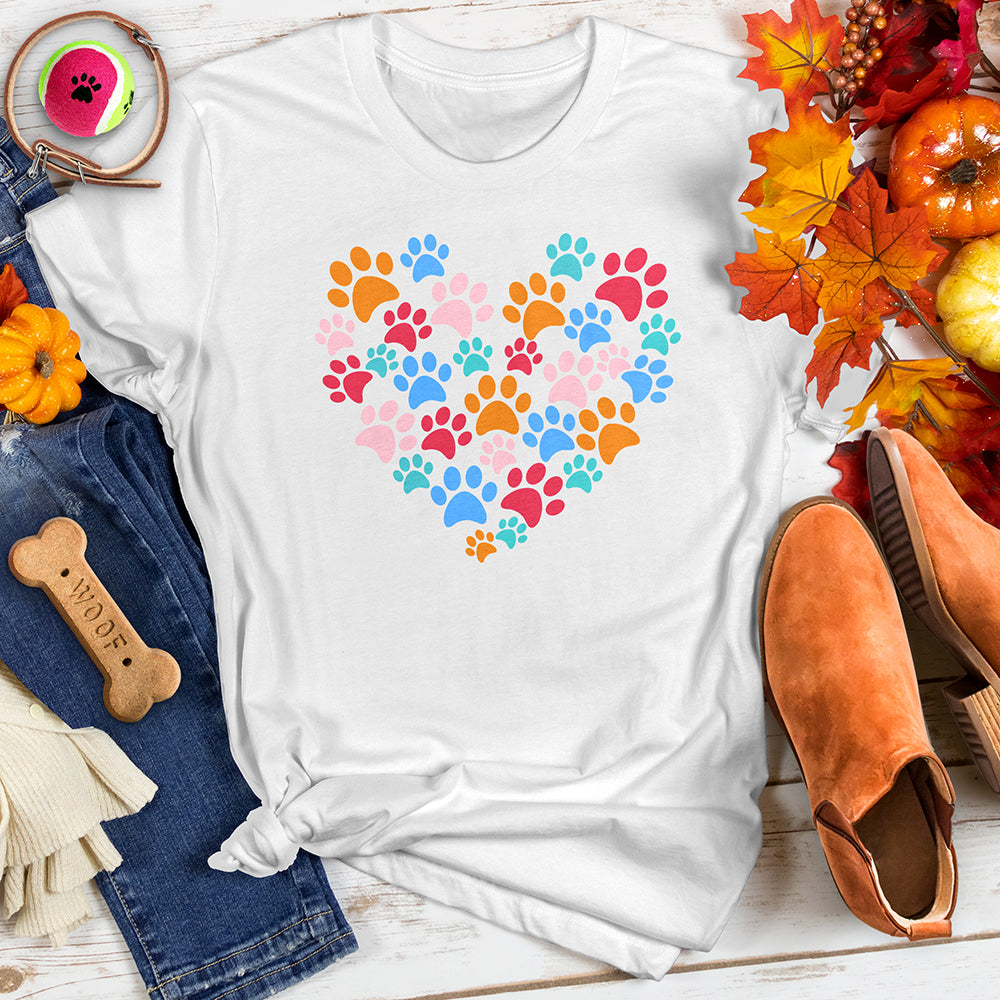 Pawprints of Joy Tee