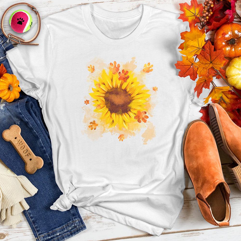 Floating Paws Sunflower Tee
