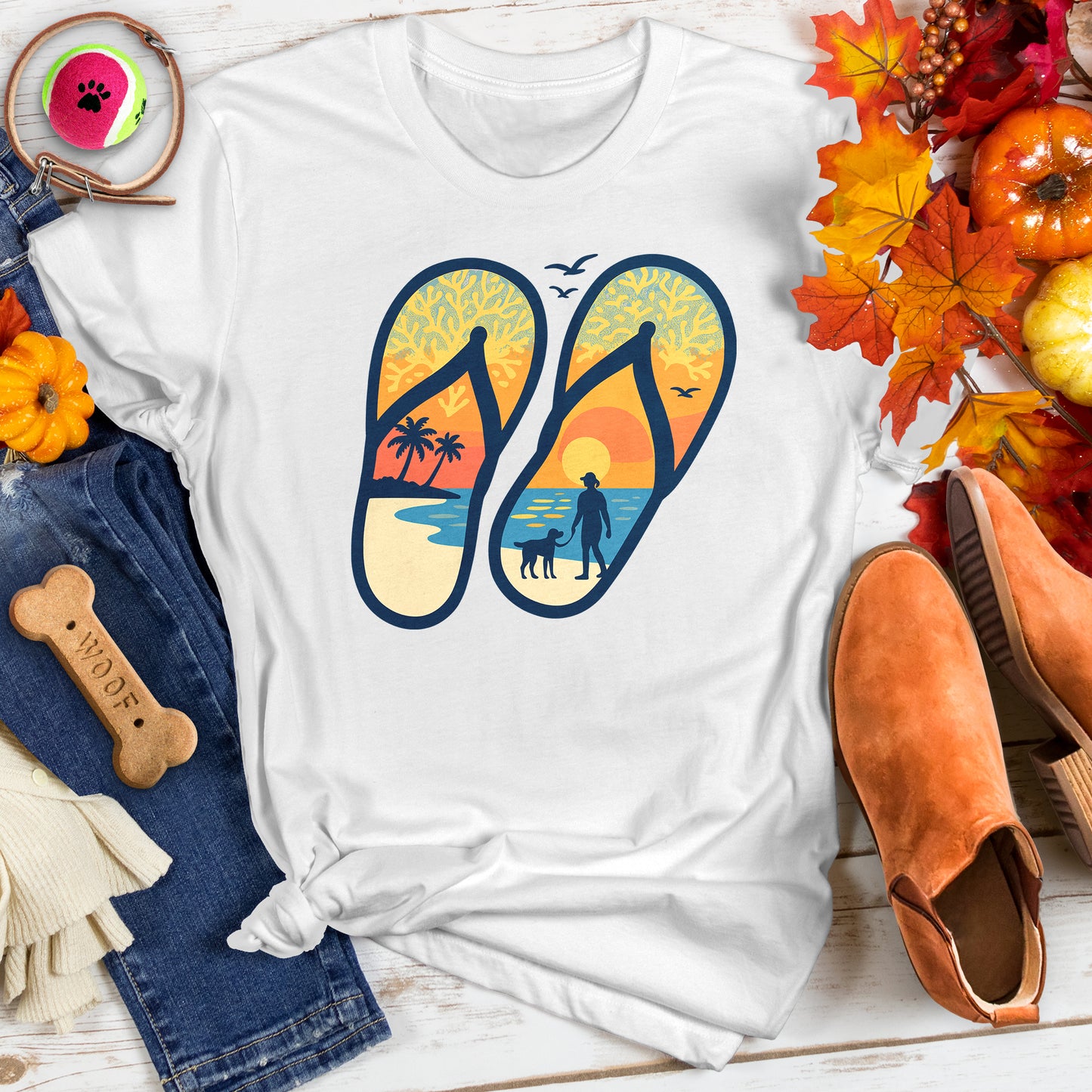 Flip Flop Sunset Tee