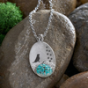 Guiding Pawprints Necklace